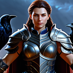 Character Creation Screen**

"A female warrior stands proudly in front of the Night Crows character creation screen, fully clothed in detailed, modest fantasy armor, appropriate attire, perfect anatomy, well-formed hands, natural body proportions, soft lighting, professional digital art, safe for work, appropriate content, professional, family-friendly."

**