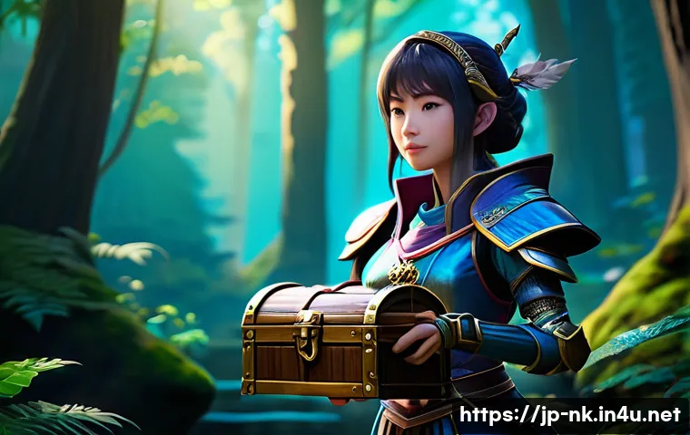 나이트크로우 신규 유저 혜택 - A vibrant fantasy game scene featuring a young beginner character dressed in detailed, stylish start...